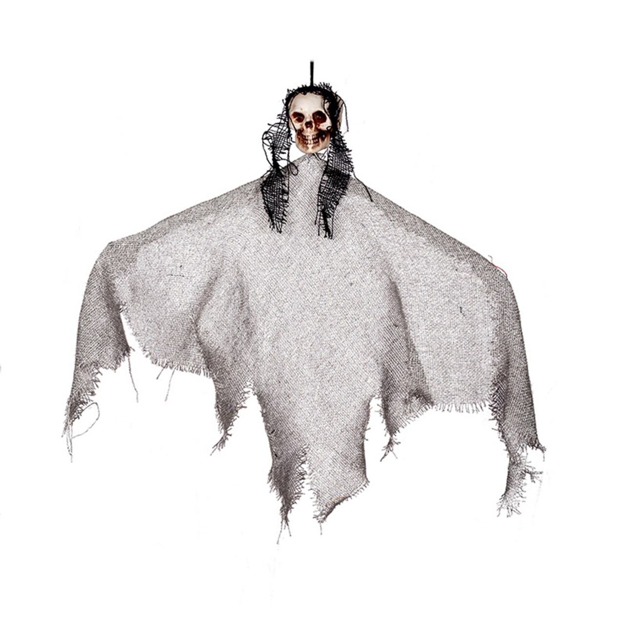 Spooky Halloween Hanging Ghost Realistic With Hanging Rope Ghost Face Ghost Small Hanging Flag Arrangement Patio Porch